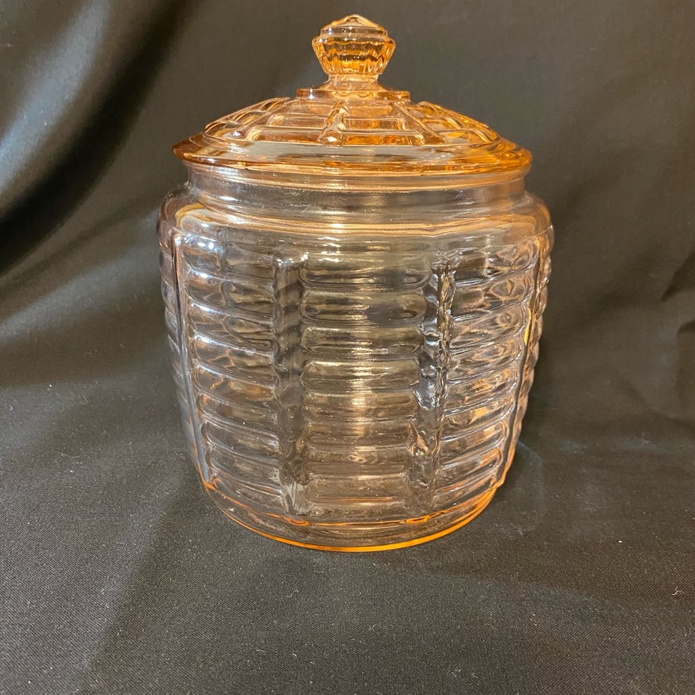 Vintage Anchor Hocking depression Jar